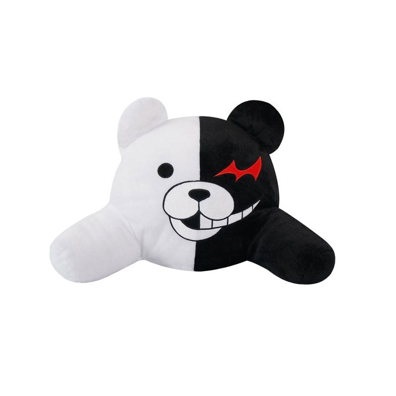 Dangan Ronpa Super Danganronpa 2 Monokuma Black & White Bear Plush Toy Soft Stuffed Animal Dolls Birthday Gift for Children Kids