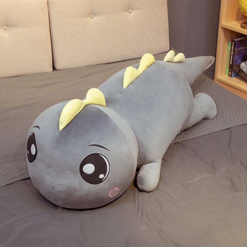 Giant Big Eyes Dinosaur Plush Toy Soft Stuffed Cartoon Animal Dinosaur Doll Girlfriend Sleeping Pillow Baby Kids Boy Friend Gift