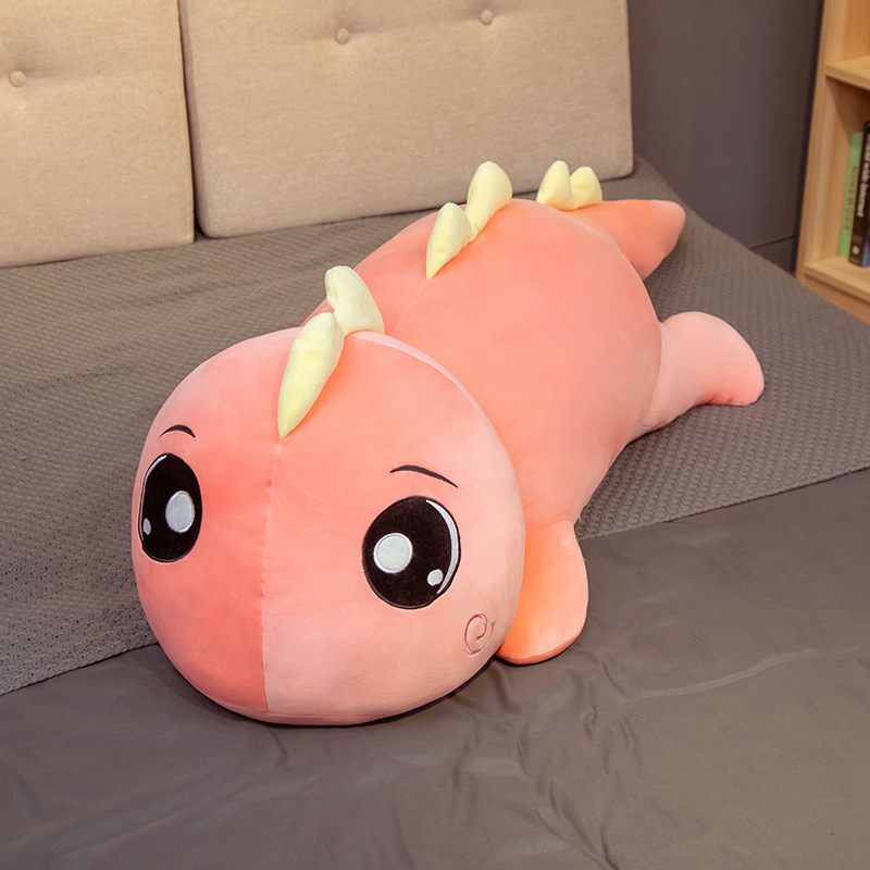 Giant Big Eyes Dinosaur Plush Toy Soft Stuffed Cartoon Animal Dinosaur Doll Girlfriend Sleeping Pillow Baby Kids Boy Friend Gift